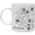 Abysse Skyrim - Mug - 320 ml - Map