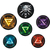 Abysse The Witcher - Badge Signs 6-Pack