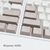 Dark Project KS-48 Keycaps PBT, ENG/RU/UA, Gray/White