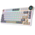 Royal Kludge N80 Linear 80K Pearly Dawn - RGB ANSI (ENG) wireless