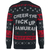 Cyberpunk 2077 Cheer Up Samurai Ugly Holiday Sweater Black, L
