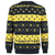 Cyberpunk 2077 Silent Night City Ugly Holiday Sweater, Μαύρο, L