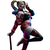 Iron Studios DC Comics - Harley Quinn - Gotham City Sirens Statue Art Scale 1/10
