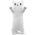 Plush pillow WP MERCHANDISE Kitty huggy Snow, white