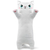 Plush pillow WP MERCHANDISE Kitty huggy Snow, 77 cm