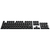 Dark Project KS-45 Keycaps PBT, ENG/RU/UA, Μαύρο
