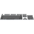 Dark Project KS-0049 puddings PBT Keycaps, ENG/RU/UA Black