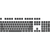 Dark Project KS-0049 puddings PBT Keycaps, ENG/RU/UA Black