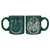 Harry Potter - Slytherin and Hufflepuff Mug Set of 2, 110 ml