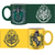Harry Potter - Slytherin and Hufflepuff Mug Set of 2, 110 ml