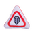 Car Pillow World of Tanks, 24 cm white