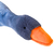 Βελούδινο μαξιλάρι WP MERCHANDISE Goose Joe, μπλε, 78 cm