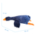 Βελούδινο μαξιλάρι WP MERCHANDISE Goose Joe, μπλε, 78 cm