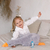 Plush pillow WP MERCHANDISE Goose Sally, grey, 78 cm