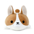 Plush Pillow WP MERCHANDISE Dog Corgi Nate 50 cm