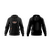 Naruto Shippuden hoodie with changeable patches black, M