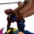 Iron Studios X-Men ' 97 - Gambit & Wolverine Deluxe Art Scale 1/10 Statue