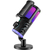 FIFINE AM6 Gaming condenser microphone with chat and gaming volume preference knob, Black