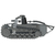 Metal Time | Nimble Fighter Mechanical model DIY kit of tank, 179 parts | World of Tanks