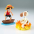 ONE PIECE WORLD COLLECTABLE FIGURE LOG STORIES-MONKEY.D.LUFFY & GOING MERRY-
