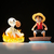 ONE PIECE WORLD COLLECTABLE FIGURE LOG STORIES-MONKEY.D.LUFFY & GOING MERRY-