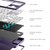 Dark Project ALU87 Violet - Mechanical Gaming Keyboard (ISO DE)