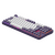 Dark Project ALU87 Violet - Mechanical Gaming Keyboard (ISO DE)
