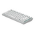 Dark Project ALU Terra Nova White - Wireless Gaming Keyboard (ANSI)