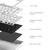 Dark Project ALU Terra Nova White - Wireless Gaming Keyboard (ANSI)