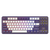 Dark Project ALU87 Violet - Mechanical Gaming Keyboard (ANSI)