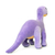 Plush toy WP MERCHANDISE Dinosaur Diplodocus Dean 56 cm