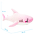 Plush toy WP MERCHANDISE Shark pink, 80 cm