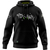 Rick and Morty hoodie with logo black, XL