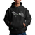 Rick and Morty hoodie with logo black, XL