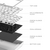 Dark Project ALU Terra Nostra White - Wired Gaming Keyboard (ANSI UA)
