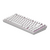 Dark Project ALU Terra Nostra White - Wired Gaming Keyboard (ANSI UA)