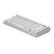 Dark Project ALU Terra Nova White - Wireless Gaming Keyboard (ANSI UA)