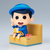 Bandai CRAYON SHINCHAN Nakayoshi memories～Let's go to kindergarten～with Kazama-kun(B:Kazama-kun)
