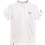 FragON - Ολογραφικό λογότυπο Unisex T-shirt Λευκό, S