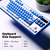 Dark Project x GeekBoy Keycaps - 2 Skins in 1 set [ANSI & ISO]