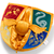 Noble Collection Harry Potter - Golden Snitch Plush Crest Pillow