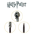 Noble Collection Harry Potter - Death Eater (skull) Wand Pen and Bookmark