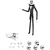  The Nightmare Before Christmas: Jack Skellington Dynamic 8ction Heroes Figure 1/9 scale