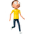 Rick and Morty: Morty Smith Dynamic 8ction Heroes 1:9 Scale Figure