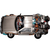Back to the Future II Delorean Egg Attack Floating Figure