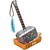 Thor : Love and Thunder Mjolnir Life Size Statue Special Edition (Love Ver.)