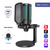 FIFINE A6NEO Condenser RGB USB Microphone, Black