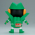 Crayon Shinchan Cosplay Shinchan Figure Kantam Robo Shinchan & Shiro Shinchan (A:Kantam Robo Shinchan)