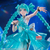 Hatsune Miku Banpresto Evolve Clearluxe-Emeraldgem-Figure